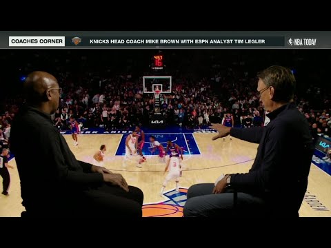 Mike Brown & Tim Legler break down Knicks' film in Coaches Corner 🏀 | NBA Today