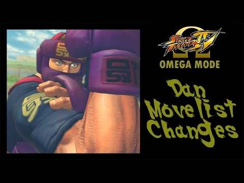 USFIV: Omega Mode - Dan Move List Changes