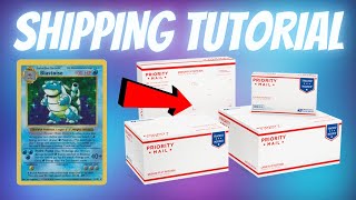 How to Ship a Pokemon Card CHEAP on eBay that sold for over $20 | Step by Step Mail Tutorial