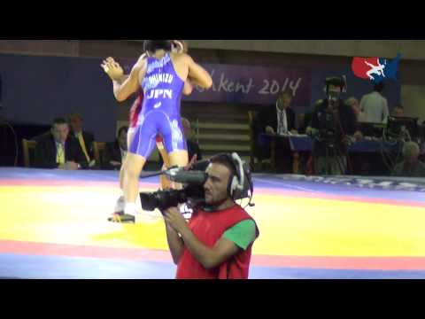 75 KG Bronze - Andy Bisek (USA) vs Hiroyuki Shimizu (JPN)