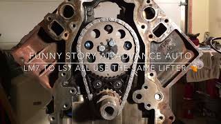 LS2 Timing chain guide NO DRILL Mellings BD417-BRKT