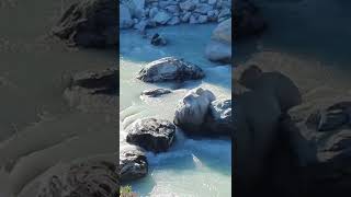 Glacier river, Mt. Cook, South Island, New Zealand #newzealand #holiday #shorts #video #viral #fun