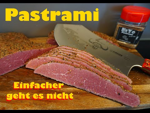 Pastrami selbst gemacht. Leichter geht es nicht!