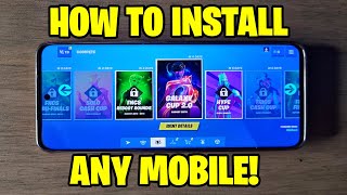 How To Install & Download Fortnite On Any Mobile Device For FREE!