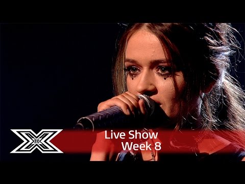 Emily Middlemas rocks out to Rag 'N' Bone Man's Human | Live Shows Week 8 | The X Factor UK 2016