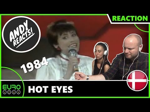 ANDY REACTS! Hot Eyes - 'Det' Lige Det' (Denmark 1984) EUROVISION REACTION!