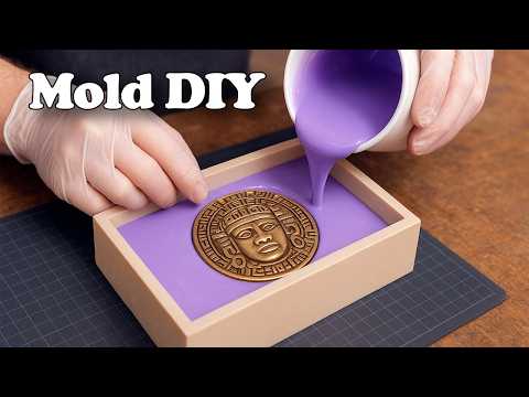 How To Make A Silicone Mold For Casting Aztec Pendants DIY