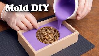 How To Make A Silicone Mold For Casting Aztec Pendants DIY