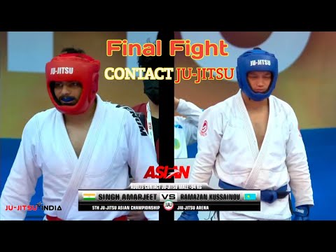 Amarjeet Lohan VS Ramazan Full Contact Final Fight | Asian Ju-Jitsu Championship Abu Dhabi 2021