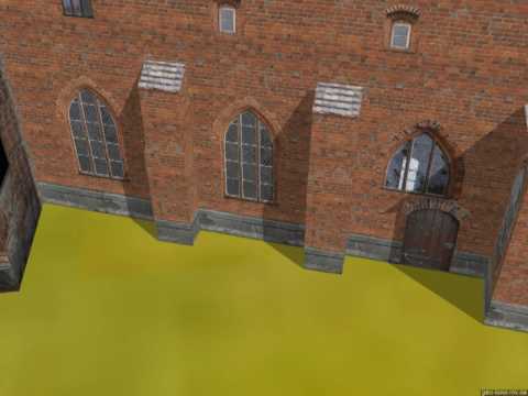 Historisches 3D-Modell Rehna Mecklenburg