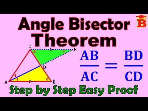 Angle Bisector Theorem / Easy Steps