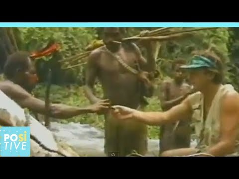 Primitive tribe meets “white man” for the first time | Positive