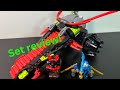 The warrior bike review! Lego Ninjago set 70501 review!