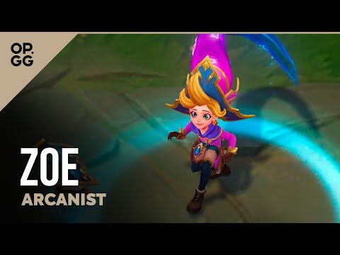 Zoe Arcanista skins