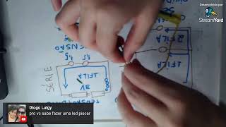 Montando um Circuito com Leds e Pilhas