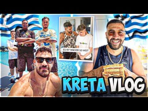XXL-STREAMER TREFF IN KRETA!😂☀️ ELIGELLA SUMMER GAMES BEHIND THE SCENES VLOG🔥🇬🇷