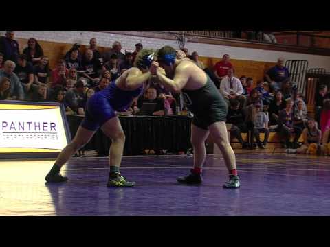 Ohio vs. UNI wrestling - Blaize Cabell heavyweight, 25-9 tech fall