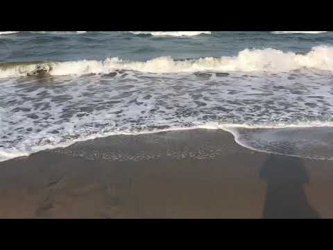 Walking in Cox’s Bazar sea beach