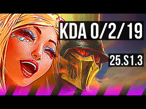 SERAPHINE & Ashe vs PANTHEON & Kai'Sa (SUP) | 0/2/19 | KR Master | 25.S1.3