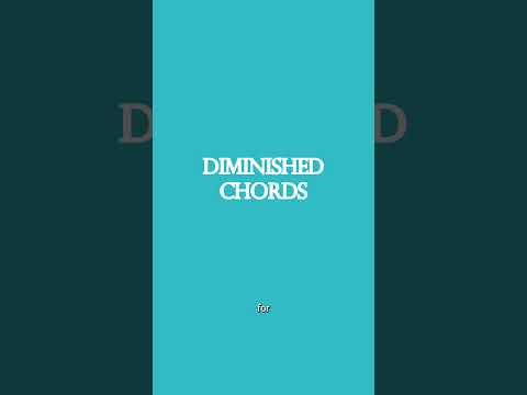 The Easy Way to Master Augmented and Diminished Chords