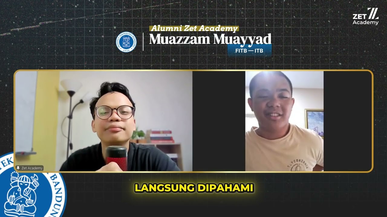 Muazzam Muayyad – Alumni Zet Academy, lolos ITB FITB