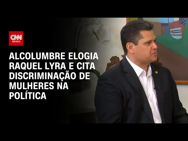 Davi Alcolumbre: Mulheres sofrem discriminação na política | CNN 360º