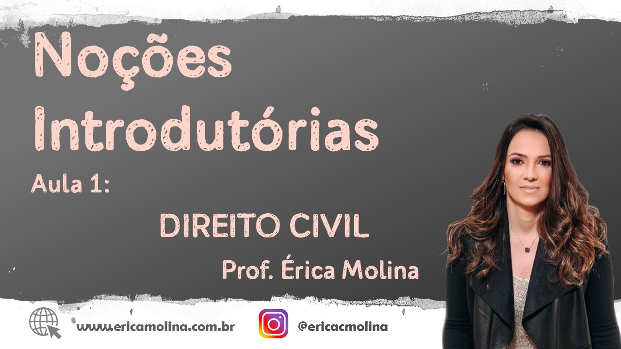 AULA 1 - NOÇÕES INTRODUTÓRIAS