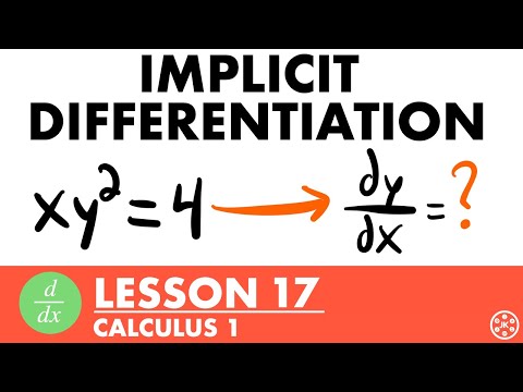 Implicit Differentiation | Calculus Lesson 17 - JK Math