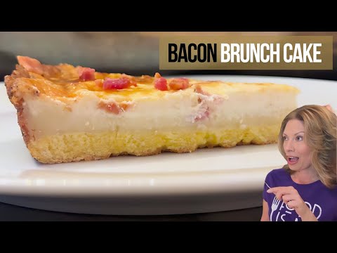Bacon Brunch Cake | Sweet & Savory | CSO Recipes | #bacon #cake #brunch #cso #brunchrecipes