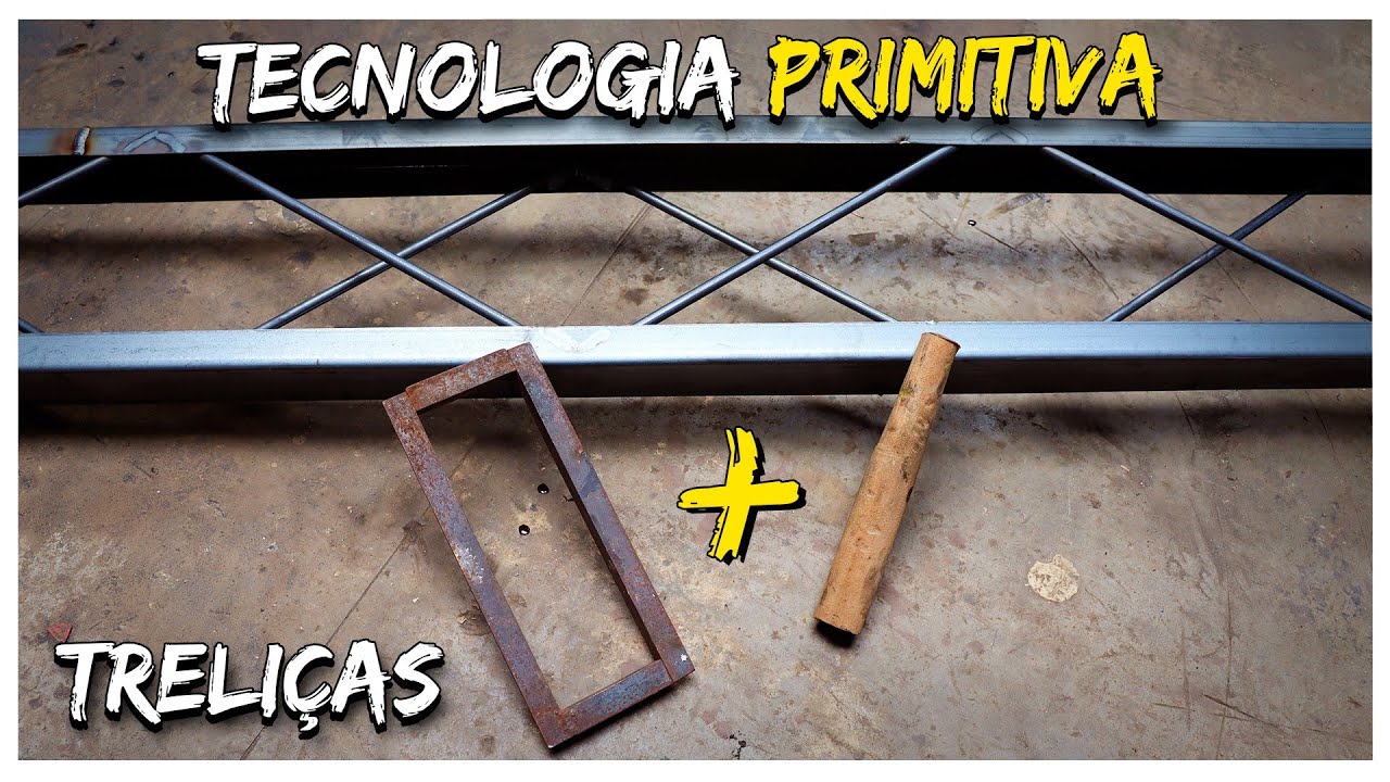 Método Simples de Montar Treliças, tecnologia Caseira! O pulo do Gato na Serralheria ✅