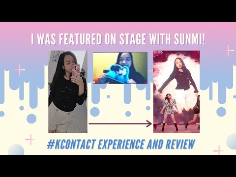 My #KCONTACT experience - Stage Featured #SUNMI | Live KCONers with IZ*ONE, SunMi and Dreamcatcher!