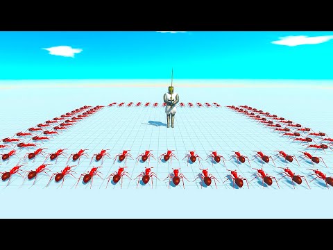 100x BULLDOG ANTS vs EVERY ANCIENT + MODERN HUMAN - Animal Revolt Battle Simulator ARBS #90