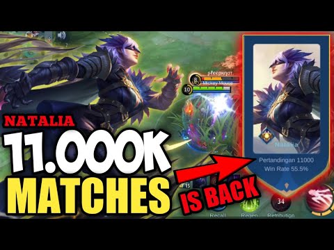 TOP 1 NATALIA GAMEPLAY EPISODE 134 - TOP 1 GLOBAL NATALIA BUILD - MOBILE LEGENDS