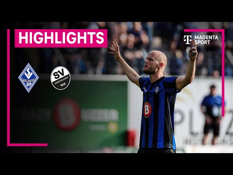 SV Waldhof Mannheim - SV Sandhausen | Highlights 3. Liga | MAGENTA SPORT