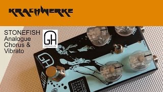 Video thumbnail for Stonefish Analogue Vibrato and Chorus by Greenhouse Effects demo and review by Krach Werke