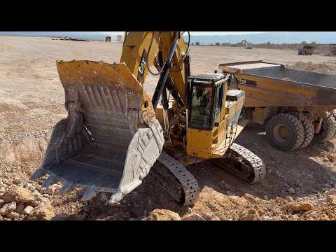 Massive Site: Caterpillar 5090B, 395C, 777 & More in Full Operation (4K) - Sotiriadis/Labrianidis