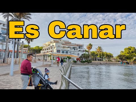 [4K-HD] ES CANAR  IBIZA  | Es Canar Beach End Of Summer Update |Walk Tour | Balearic Island