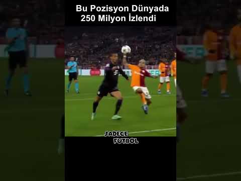 Bu Pozisyon Dünyada 250 Milyon İzlendi 🔥 #futbol #galatasaray