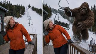 Our Town Closed The Ski Hill  Bigfoot Walked Down The Empty Slope