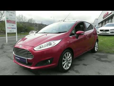 Ford FIESTA 1.0 ECOBOOST TITANIUM finished in Ruby Red ,video walkaround !