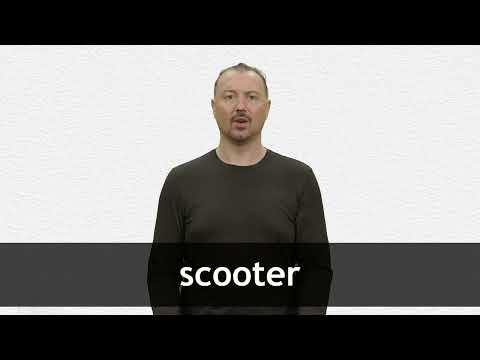 English Translation of “SCOOTER” | Collins French-English Dictionary
