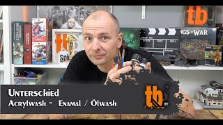 Review: Unterschied Acrylwash - Ölwash / Enamelwash