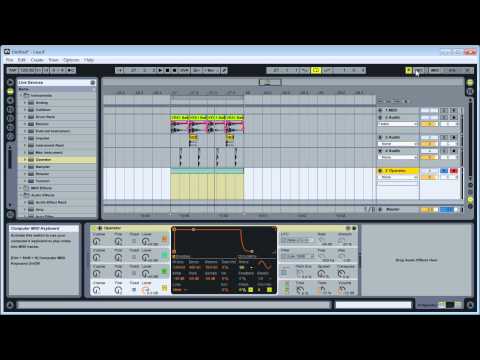 Ableton Live Beginner Course Level 1-06 - Making Your First Beat The Simple Way