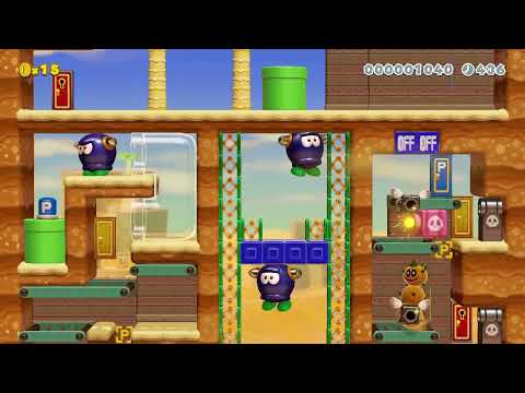 [Cpt. Toad 5-1] The Trip to Mushroom Island by Markabusi [SMM2]