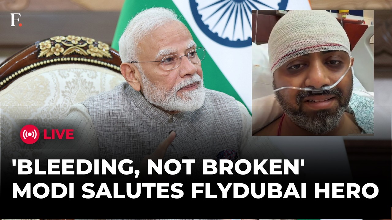 LIVE: Flydubai Hero's Raw Interaction With PM Modi; Captain Machchhar's Gripping Cockpit Reveal