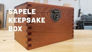 Keepsake Box Using Box Joints