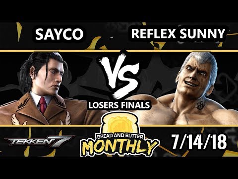 BnB 4 Tekken 7 - Sayco (Dragunov) Vs. Reflex Sunny (Bryan) - T7 Losers Finals