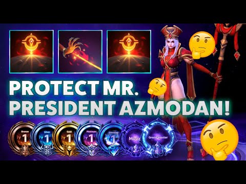 Whitemane Divine Reckoning - PROTECT MR. PRESIDENT AZMODAN! - Bronze 2 Grandmaster S3 2022