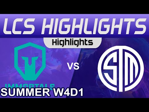IMT vs TSM Highlights LCS Summer Season 2023 W4D1 Immortals vs Team SoloMid by Onivia