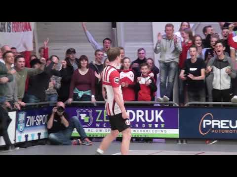 Korfbal League Samenvatting, speelronde 01: Fortuna - PKC